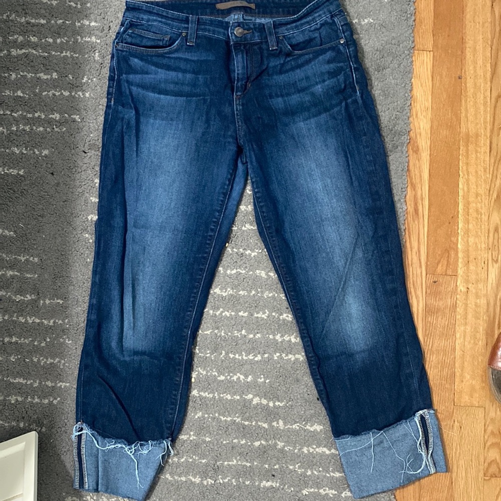 Waist 29 Joe's jeans. 3/4 cuffed jeans